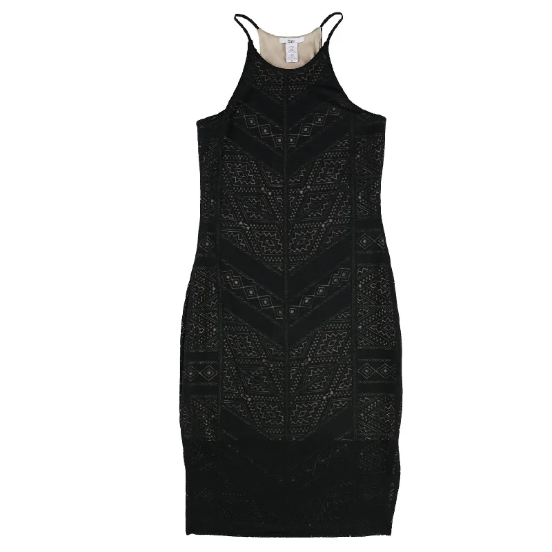 ladies-bodycon-dress-celeb-chic-Bar Iii Womens Burnout Bodycon Dress