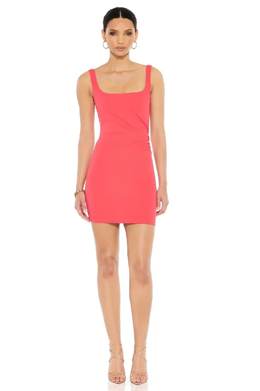 ladies-mini-dress-backless-blast-Nookie Glory Mini Dress - Coral