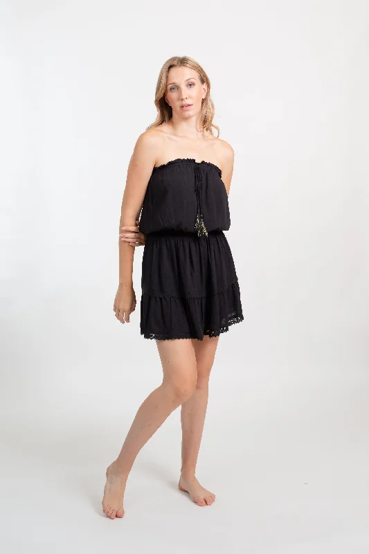 ladies-mini-dress-comfortable-cool-Miami Bandeau Mini Dress