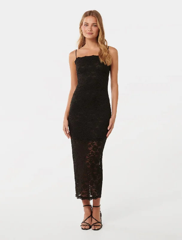 ladies-bodycon-dress-slate-sizzle-Angelica Lace Bodycon Midi Dress