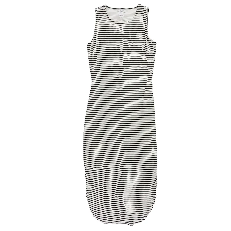 ladies-bodycon-dress-plunge-pizzazz-Bar Iii Womens Striped Bodycon Tank Dress