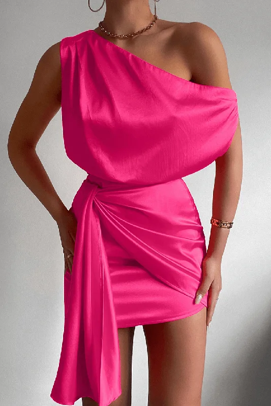 ladies-mini-dress-pastel-prance-Kharisma Mini Dress - Hot Pink