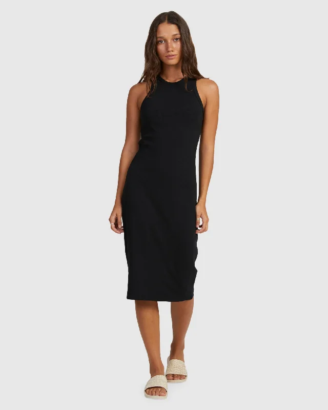 Women's midi dress void pop -Womens Baseline Midi Dress